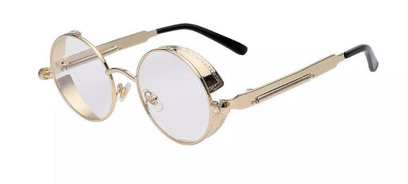 Round SteamPunk SunGlasses