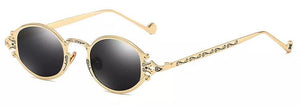 Slim Oval Sunglasses