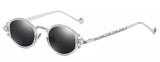 Slim Oval Sunglasses