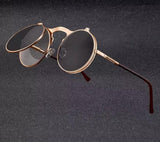 Steampunk Flip Up Sunglasses