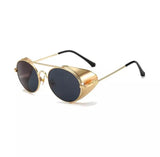 Round Steampunk Vintage SunGlasses