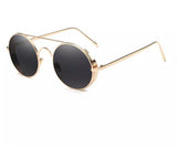 Round Steampunk Vintage SunGlasses