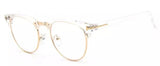 Vintage SquareClear Glasses Optical Spectacle Frame