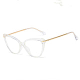 Clear Lens Cat Eyeglasses