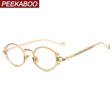 Peekaboo Oval Retro Clear Lens