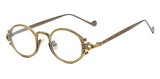 Peekaboo Oval Retro Clear Lens