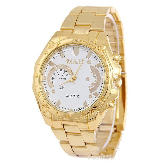 High Quality M&H Quartz Wrist Watch