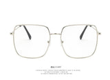 Oversize Square Frame Vintage Eyewear