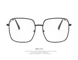 Oversize Square Frame Vintage Eyewear