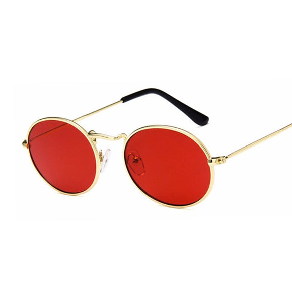 Retro Oval Sunglasses