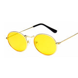 Retro Oval Sunglasses