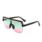 Oversize Rimless Sunglasses