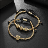 2pcs/set Fashion Leopard Bracelet