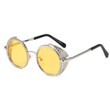 Retro UV400  Steampunk Shades