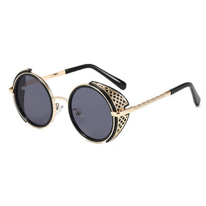 Retro UV400  Steampunk Shades