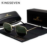 Stainless Steel Retro Sunglasses