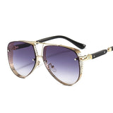 Luxury UV400 Metal Alloy SunGlasses