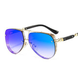 Luxury UV400 Metal Alloy SunGlasses