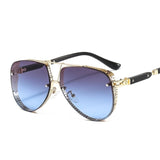 Luxury UV400 Metal Alloy SunGlasses