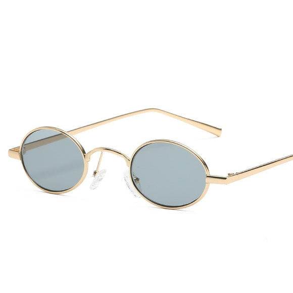 Retro Small Oval Sunglasses