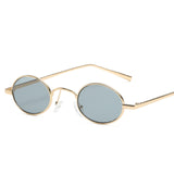 Retro Small Oval Sunglasses