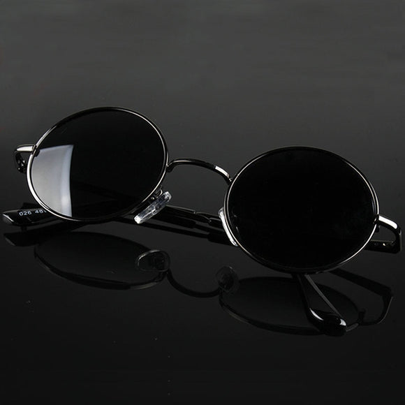 Retro Vintage Round Polarized Sunglasses