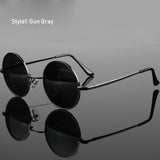 Retro Vintage Round Polarized Sunglasses