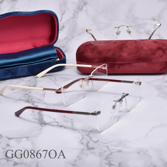 Rimless Frame Glasses