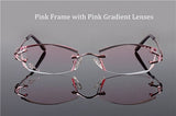 Chashma Trimmed Rimless Glasses