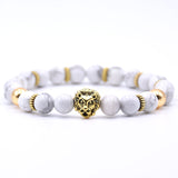 Lion Stone Beads Bracelet