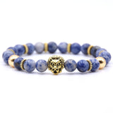 Lion Stone Beads Bracelet