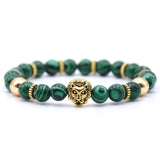 Lion Stone Beads Bracelet