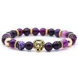 Lion Stone Beads Bracelet