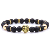 Lion Stone Beads Bracelet