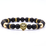 Lion Stone Beads Bracelet